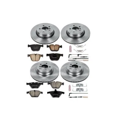 PowerStop Disc Brake Kit - Front and Rear - Fits BMW 750Li 2006-2008, BMW 750i 2 - Image 1 of 4