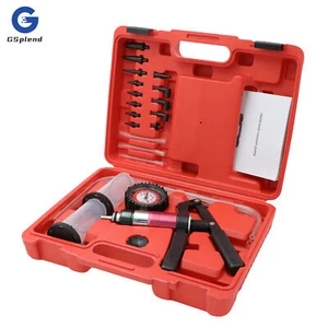 2 Jars Car bike new Hand Held Vacuum Pump Brake Bleeder Bleed tester Tool Kit - Picture 1 of 10