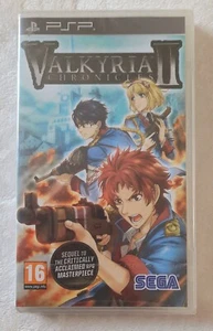 Valkyria Chronicles II 2 PSP Playstation Portable NEW FACTORY SEALED Black Label - Picture 1 of 9