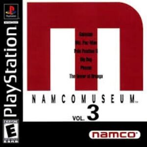 Namco Museum Volume 3 - PS1 PS2 Complete Playstation Game