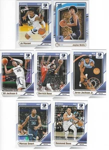 2024-25 Donruss Grizzlies 7 Karten Lot Jaylen Wells Rated Rookie RC Ja Marant - Bild 1 von 1