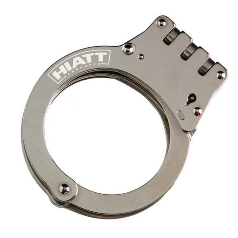 Hiatt 2054-H Oversized Steel Hinge Handcuffs - Image 1 of 1