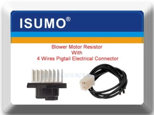 Blower Motor Resistor+pigtail Fits:Honda Civic CR-V CR-Z Element Insight Odyssey - Picture 1 of 3