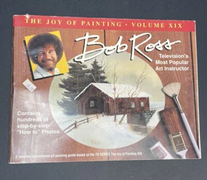 Bob Ross The Joy of Painting Xix (volume 19)  Vintage Good Art Paperback TV - Imagen 1 de 10