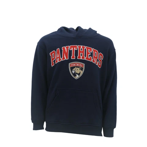 Florida Panthers Official NHL Apparel Kids Youth Size Hooded Sweatshirt New Tags Cover