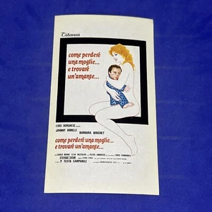 COME PERDERE UNA MOGLIE E TROVARE UN'AMANTE  - VECCHIO ADESIVO GAMBERINI - Imagen 1 de 1