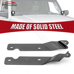 Fit Jeep Commander XK 06-10 LED Light Pod Side Upper Hood Ditch Mounting Bracket - Picture 1 of 9