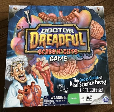 Spin Master Doctor Dreadful Scabs N Guts Board Game VGC - Image 1 of 3