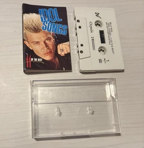 Billy Idol Songs 11 of the Best Album Cassette Tape CBS Records 1988 - Picture 1 of 10