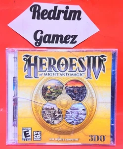 Heroes Of Might And Magic IV COMPLETE Windows PC CD-Rom Video Games Fantasy - Picture 1 of 3