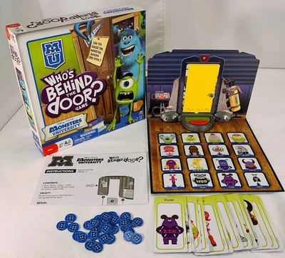 ¿Quién está detrás de la puerta 2013 juego? Monsters University Adivina quién Juego Spin Master Foto 1 de 4