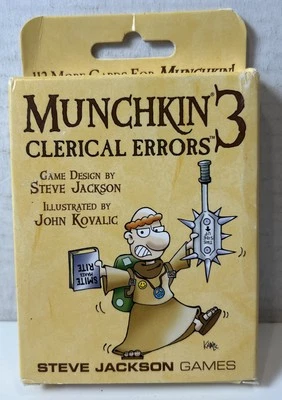 Munchkin 3: erros administrativos - Imagem 1 de 2