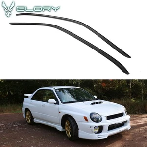 Se adapta a 02-07 Subaru Impreza WRX STI Viseras de ventana acrílicas Protector de lluvia Deflector - Imagen 1 de 8