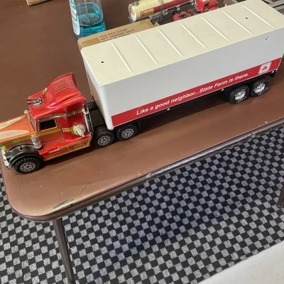 Трактор (бегает) Buddy L Kenworth прицеп для государственной фермы - Изображение 1 из 4