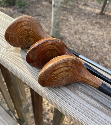 Juego de calle de conductor de madera vintage Wilson Staff Woods 1,3 y 4 eje de acero ligero Foto 1 de 4