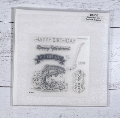 Набор марок Close to My Heart — CTMH B1535 Hooked on You — My Acrylix (снят с производства) - Изображение 1 из 3