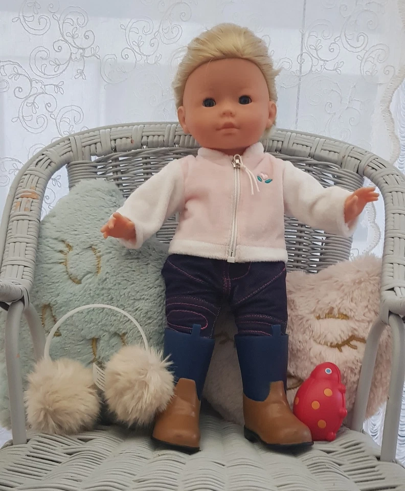 POUPÉE COROLLE 36 CM BLONDE YEUX BLEUS - Photo 1/4