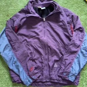 Rare Vintage 90’s ACG NIKE- Anorak Windbreaker Jacket, Color Block, Size: M - Picture 1 of 11