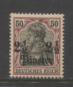 Alemania 1905 oficinas en TURQUÍA 21⁄2 Piaster Germania edición como nueva** $24.00 - Imagen 1 de 1