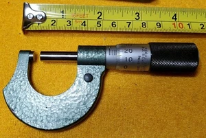 VINTAGE REGAL BELOIT 0 - 25 mm OUTSIDE MICROMETER * - Picture 1 of 5