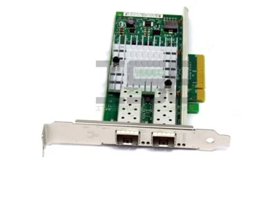 Dell X520-DA2 XYT17 PCIe x8 10Gbe NIC Ethernet Server Adapter Full Height - Image 1 of 2