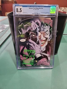 CGC Universal Grade 8.5 BATMAN: THE KILLING JOKE # NN EMBOSSED COVER FIRST PRINT - Picture 1 of 3