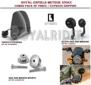 Fits Royal Enfield "METEOR 350CC" COMBO PACK OF THREE / EXPRESS SHIPPING - Picture 1 of 9