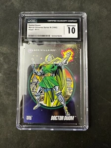Marvel Universe Series III #111 Doctor Doom CGC 10 Gem Mint 1992 - Bild 1 von 2