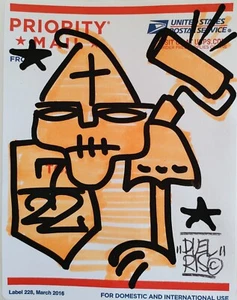 DUEL RIS TAG on USPS CRASH/IZ/BLADE/DAZE/JONONE/PARTONE/DONDI/TAKI/CES sticker - Picture 1 of 1