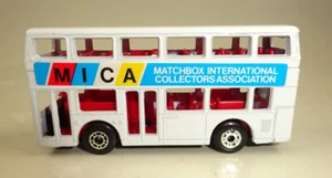 Matchbox Superfast MB17 London Bus weiß "MICA" Clubmodell - Bild 1 von 3