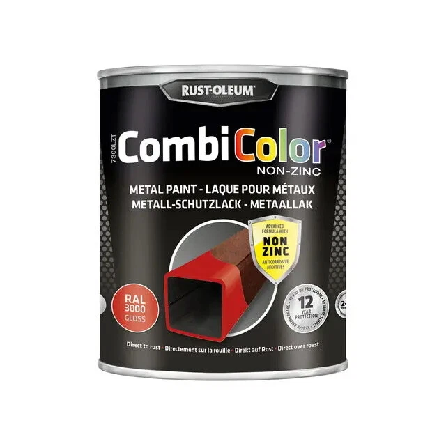 Rust-Oleum CombiColor Non-Zinc Hochglanz 750ml Außen- Innenbereich Lack - Bild 1 von 1