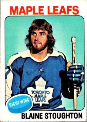 1975-76 Topps #265 Blaine Stoughton - Image 1 of 2