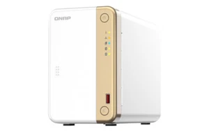 QNAP TS-262 NAS Tower Ethernet LAN Gold, White N4505 - Afbeelding 1 van 1