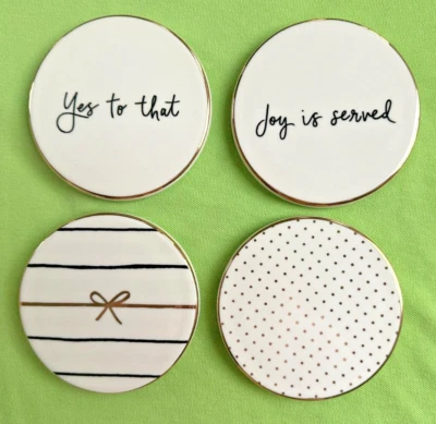 KATE SPADE A CHARMED LIFE JUEGO DE 4 MONTAÑAS RUSAS: NUEVO EN CAJA Foto 1 de 4