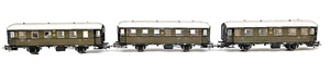 Sachsenmodelle HO  14025 Set. mit 3 Einheitsnebenbahnwagen in EVP Top Zustand! - Bild 1 von 9