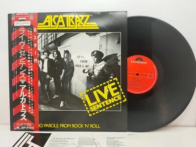 ALCATRAZZ LIVE SENTENCE POLYDOR 28MM0351 JAPAN OBI LP - Image 1 of 3