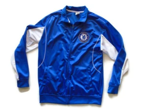Chelsea Football Club Official Licensed Sweatjacket Men's Size L Blue - Picture 1 of 5