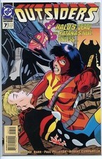 Outsiders 1993 series # 7 near mint comic book