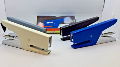 apex cucitrice pinza pinzettatrice spillatrice vintage vari colori made in italy - Immagine 1 di 4