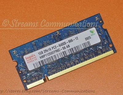 1GB DDR2 Laptop Memory for HP G60-237NR G60-235DX G60-549DX G60-530US Notebooks - Image 1 of 3
