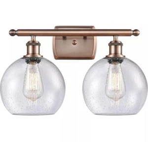 Innovations Lighting 516-2W-AC-G124-8-LED Ballston Athens Bathroom Vanity Light - Picture 1 of 2