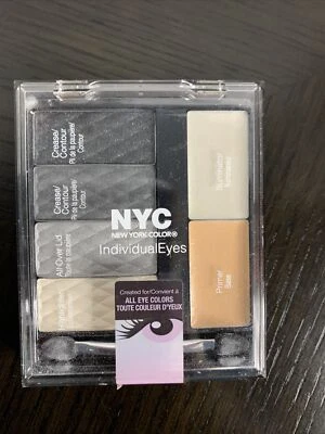 NYC Individual Eyes Eyeshadow SMOKEY CHARCOALS 944 Shadows Limited Edition - Image 1 of 3