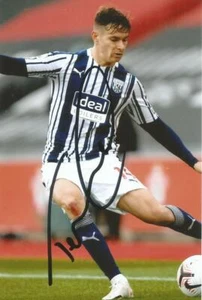 WEST BROM: CONOR TOWNSEND SIGNED 6x4 ACTION PHOTO+COA - Picture 1 of 1