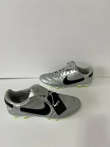 New Nike Premier 3 FG Sz 8 Soccer Cleats Men’s Metallic Silver Style AT5889-004 - Picture 1 of 8