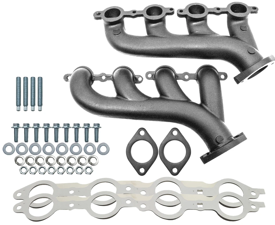 Colector de escape de hierro fundido intercambiable LS Chevrolet LS1LS2LS3 4,8 L 5,3 L 6,0 L Foto 1 de 4