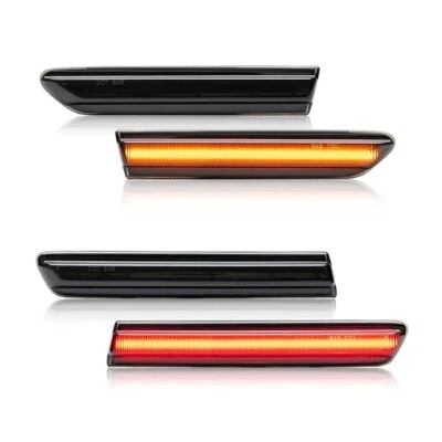 Kit de conjunto de lâmpadas LED dianteiro traseiro marcador lateral para 2004-2008 Acura TL base sedã - Imagem 1 de 4