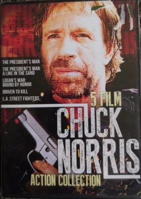 Chuck Norris 5 Film Action Collection DVD-New Sealed - Image 1 of 2