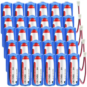 30x For EVE CR17450 3V 2400mAh PLC Industrial Control Battery w/51005 Plug - Picture 1 of 7