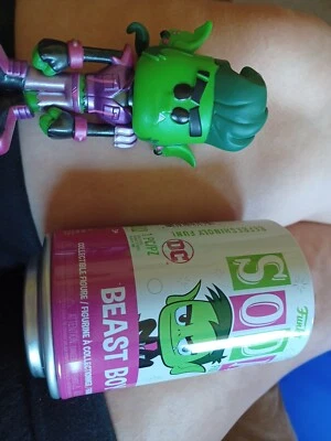Funko Soda Teen Titans Metal Beast Boy con figura de vinilo Chase DC Universe 7GOQzt1 Foto 1 de 3