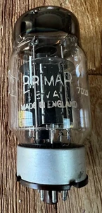 Brimar / GEC primi 1958 KT88 6550 top halo getter valvola/tubo vuoto - testato AVO - Foto 1 di 11